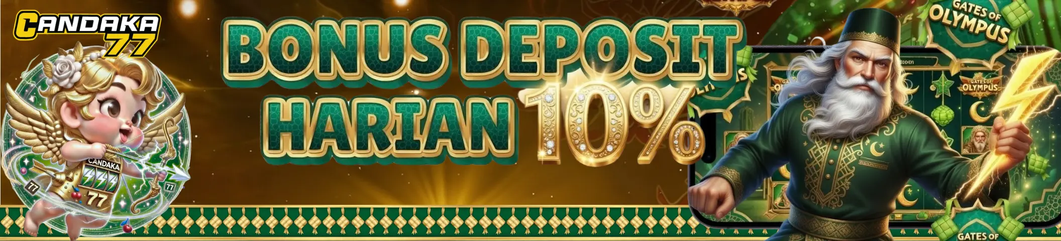 BONUS HARIAN 10%